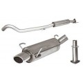 Piper exhaust Vauxhall Corsa C - 1.8 16v SRi 2.5 inch Stainless Steel system-tailpipes I and J